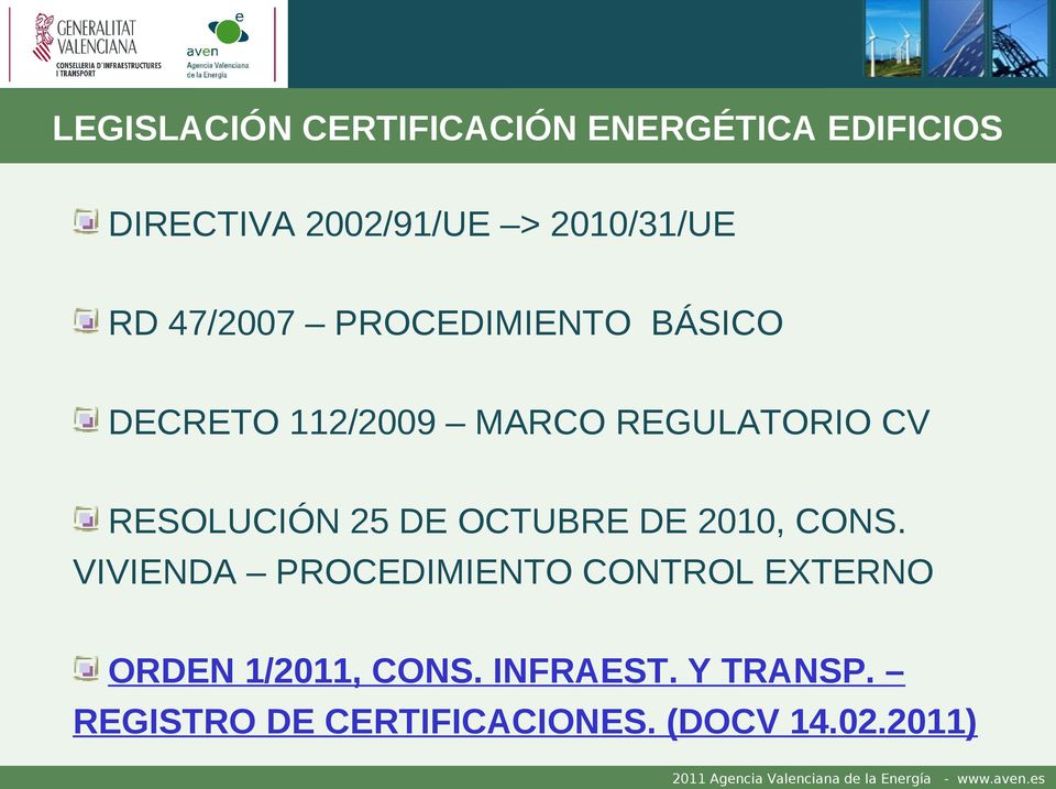 CV RESOLUCIÓN 25 DE OCTUBRE DE 2010, CONS.