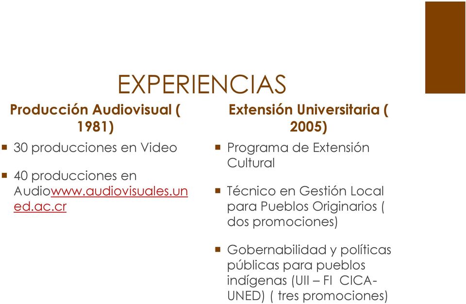 cr Programa de Extensión Cultural Técnico en Gestión Local para Pueblos Originarios (