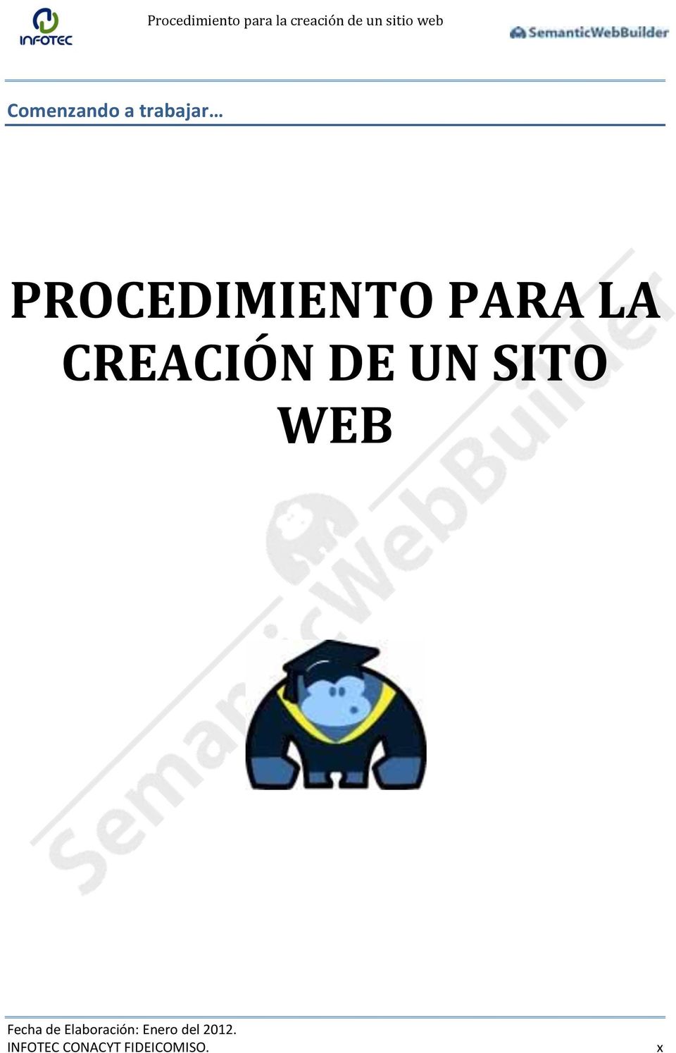 CREACIÓN DE UN SITO WEB