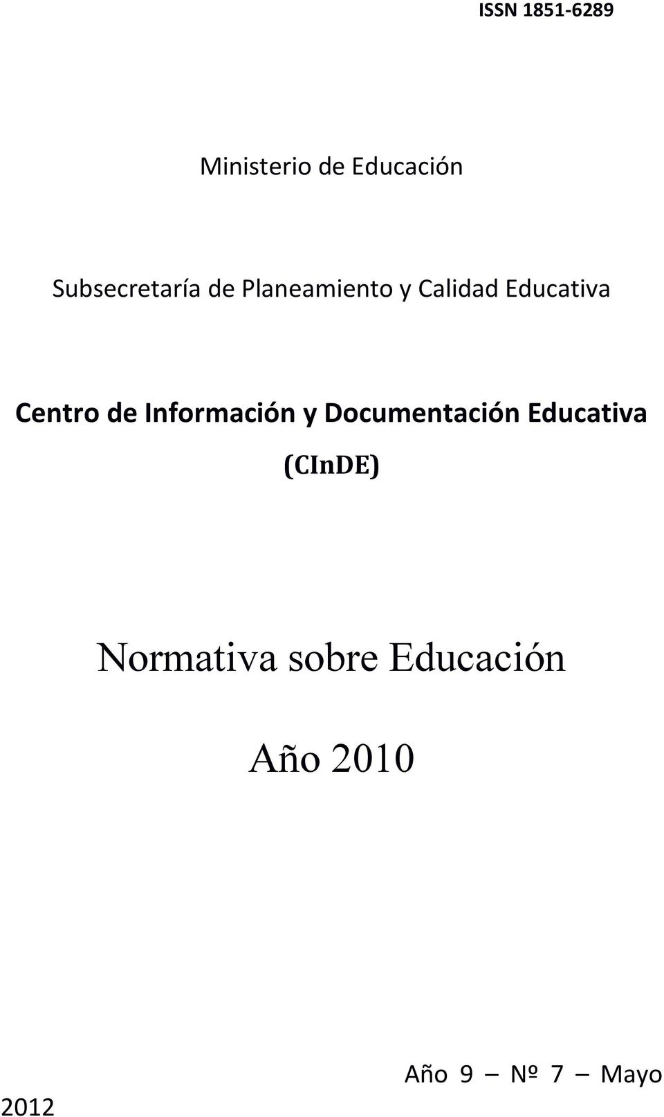 Centro de Información y Documentación Educativa