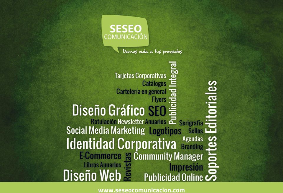 Anuarios Diseño Web Soportes Editoriales Publicidad Integral Tarjetas Corporativas
