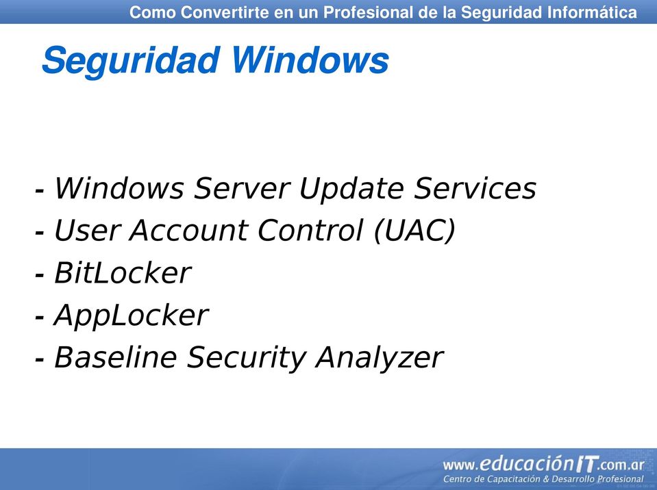 Account Control (UAC)