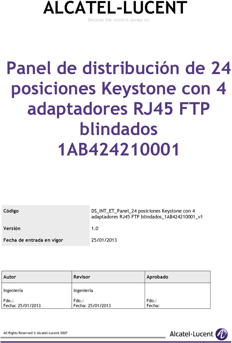 adaptadores RJ45 FTP blindados_1ab424210001_v1 Versión 1.