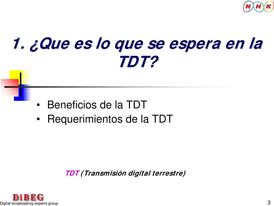 Beneficios de la TDT