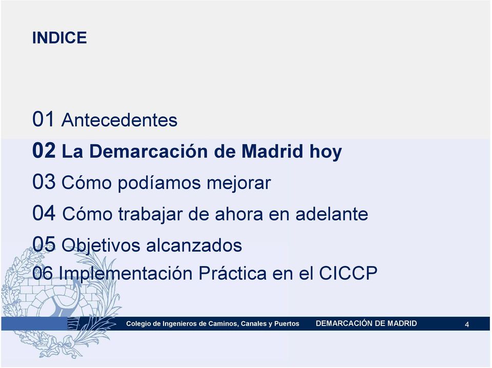 Objetivos alcanzados 06 Implementación Práctica en el CICCP
