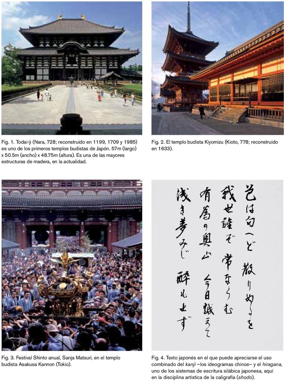 Festival Shinto anual, Sanja Matsuri, en el templo budista Asakusa Kannon (Tokio). Fig. 4.