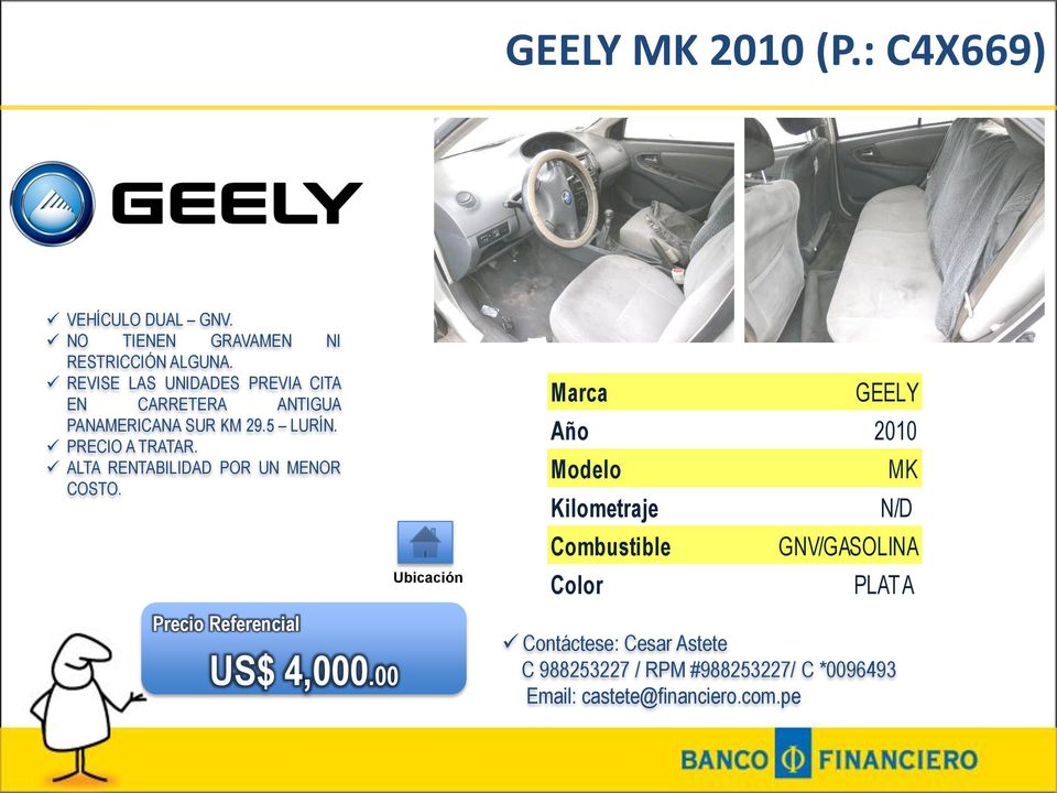 GEELY Año 2010