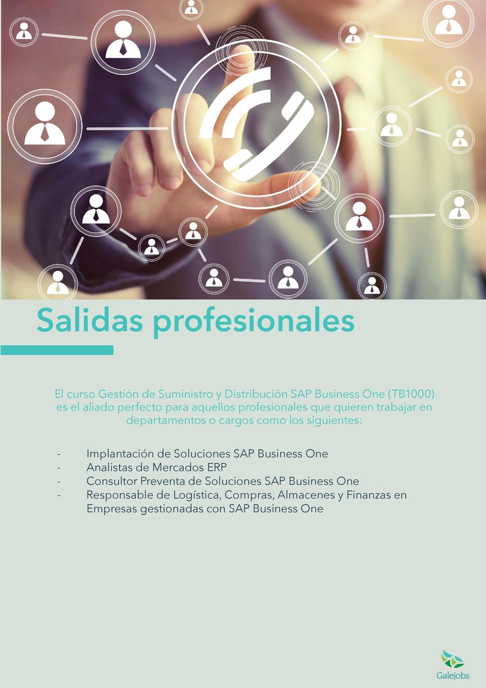 Implantación de Soluciones SAP Business One - Analistas de Mercados ERP - Consultor Preventa de Soluciones