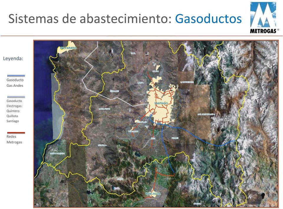 Gas Andes Gasoducto Electrogas: