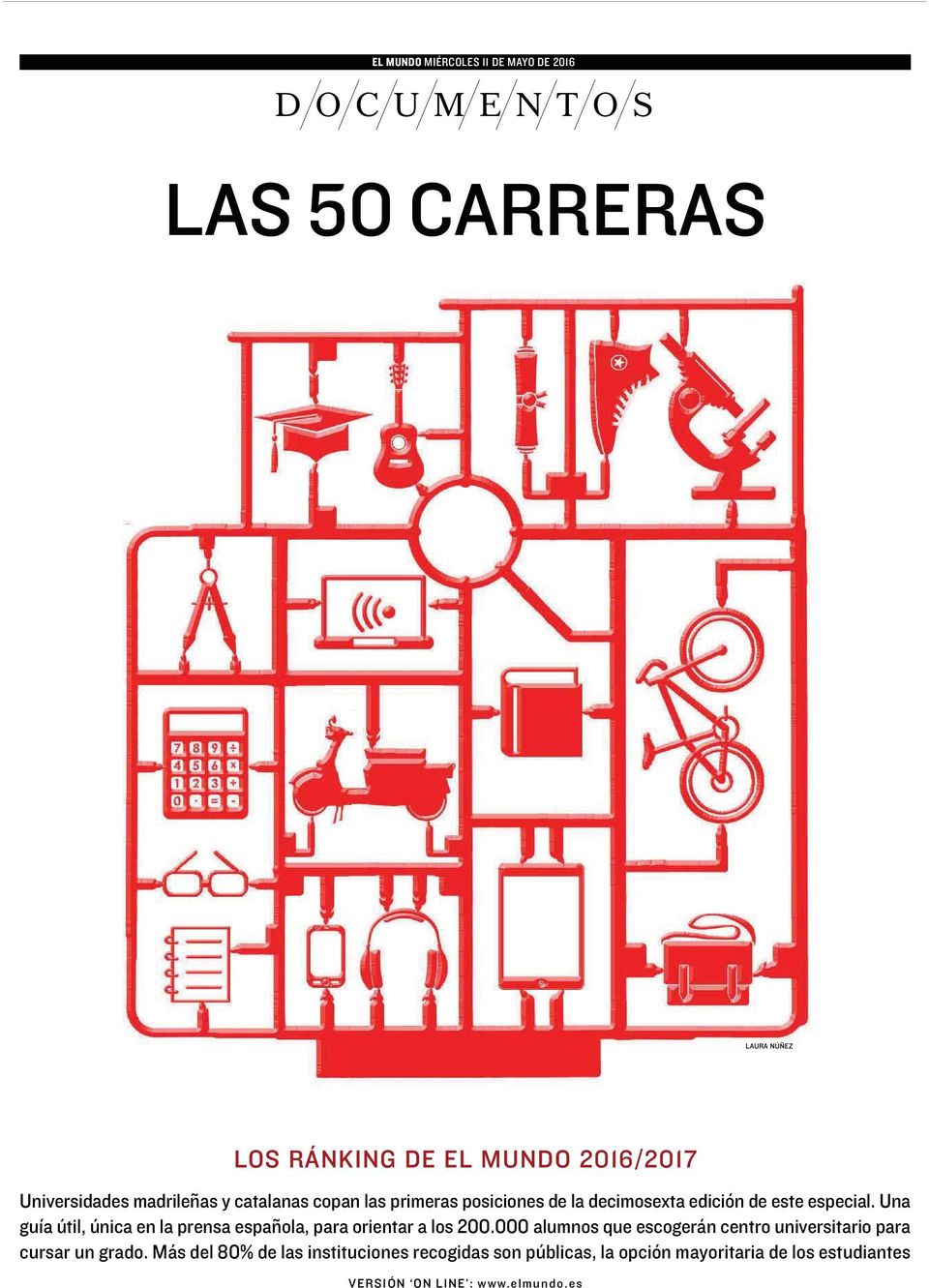Una guía útil, única en la prensa española, para orientar a los 200.