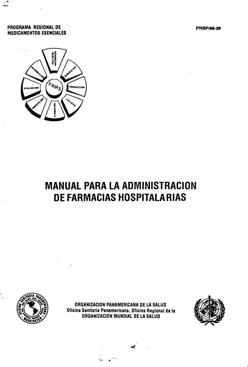 ORGANIZACIÓN PANAMERICANA DE LA SALUD Oficina Sanitaria