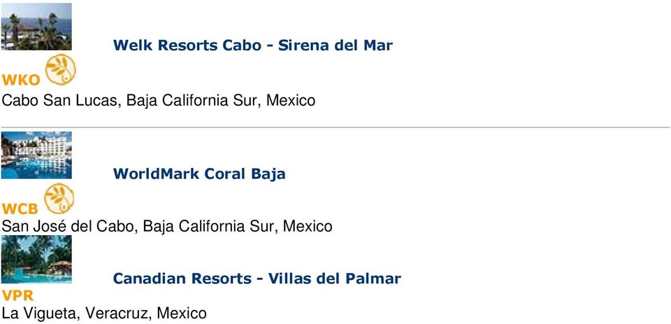 Baja California Sur, Mexico Canadian Resorts