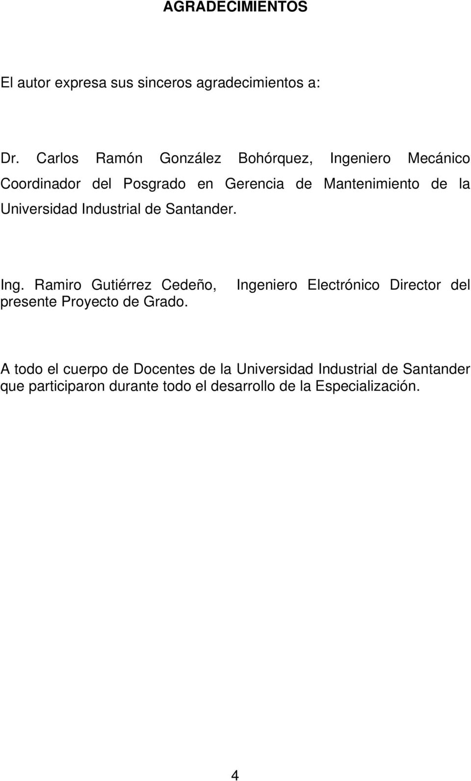 Universidad Industrial de Santander. Ing.