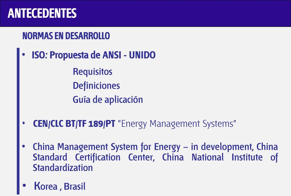 Systems" China Management System for Energy in development, China Standard