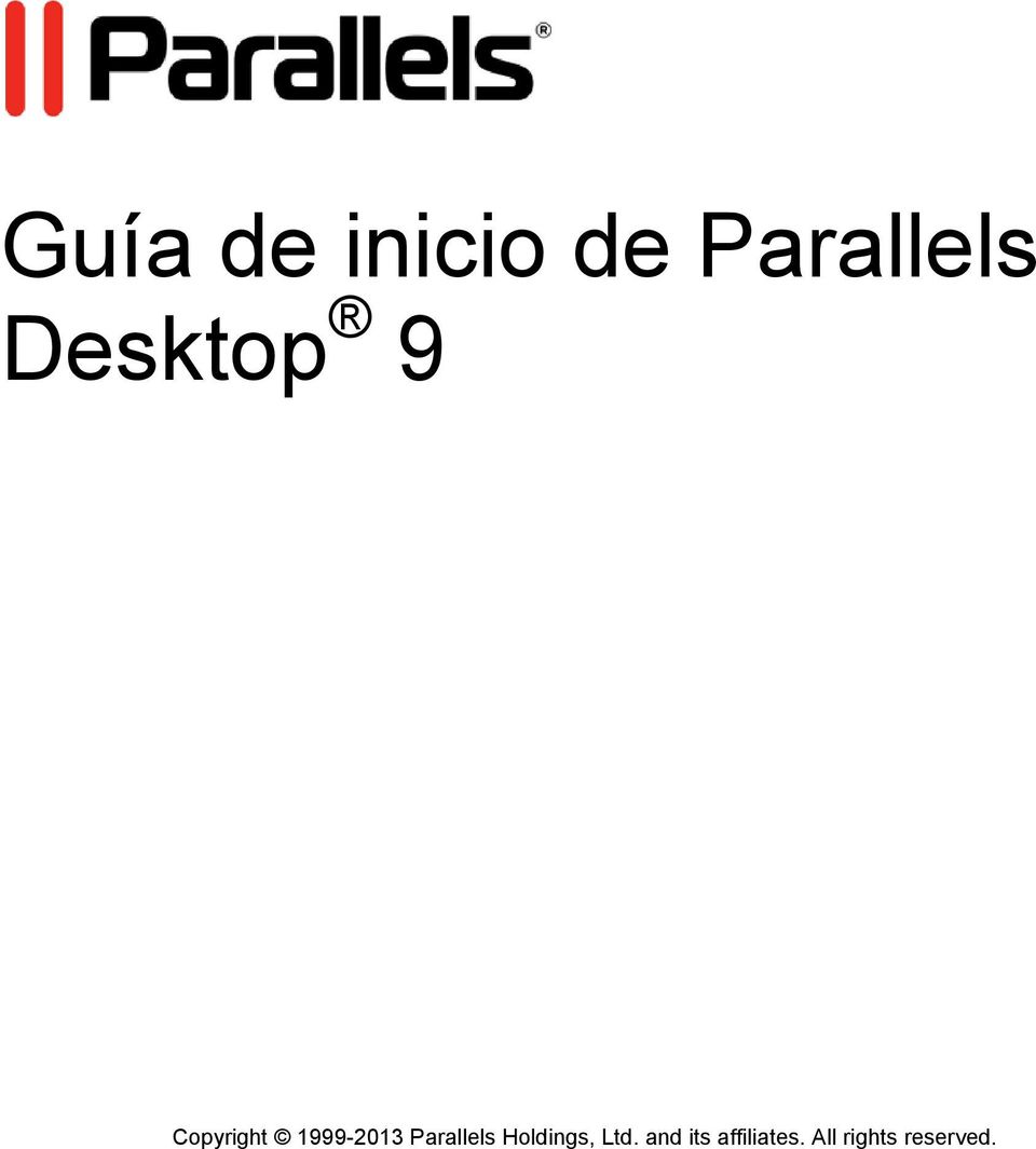 Parallels Holdings, Ltd.