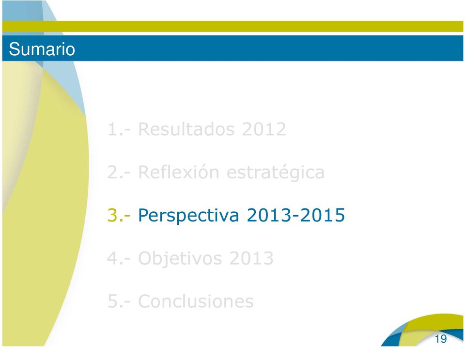 - Perspectiva 2013-2015 4.