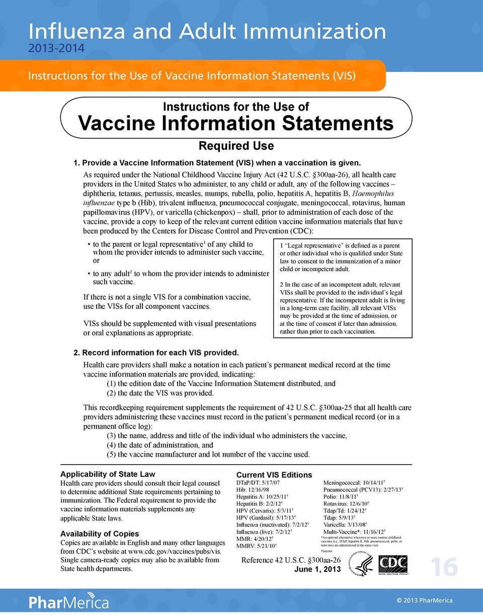ildhood Vaccine Injury Act (42 U.S.C.