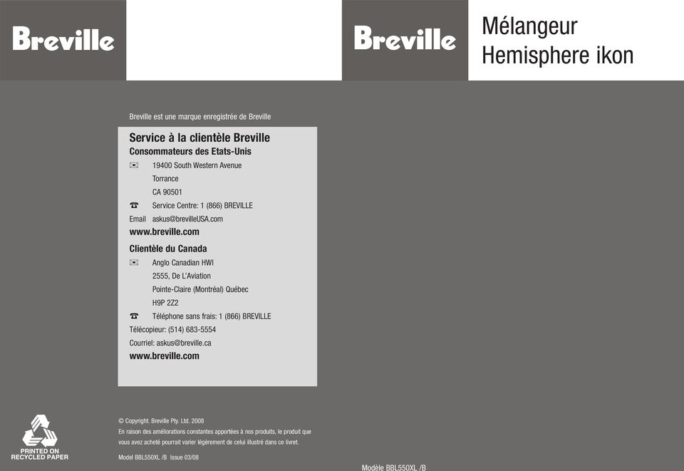 sa.com www.breville.