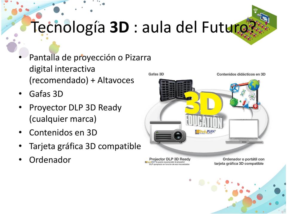 (recomendado) + Altavoces Gafas 3D Proyector DLP 3D