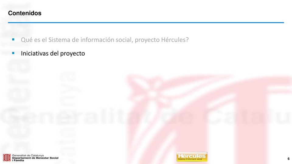 social, proyecto