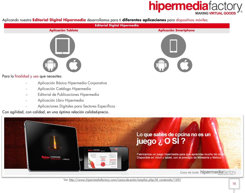 Aplicación Catálogo Hipermedia -- Editorial de Publicaciones Hipermedia - Aplicación Libro Hipermedia - Aplicaciones Digitales para Sectores