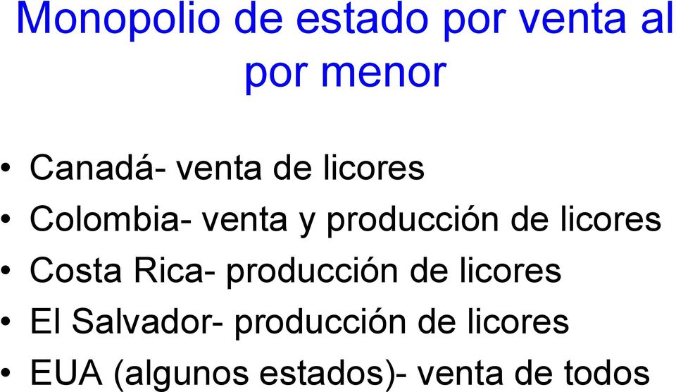 licores Costa Rica- producción de licores El