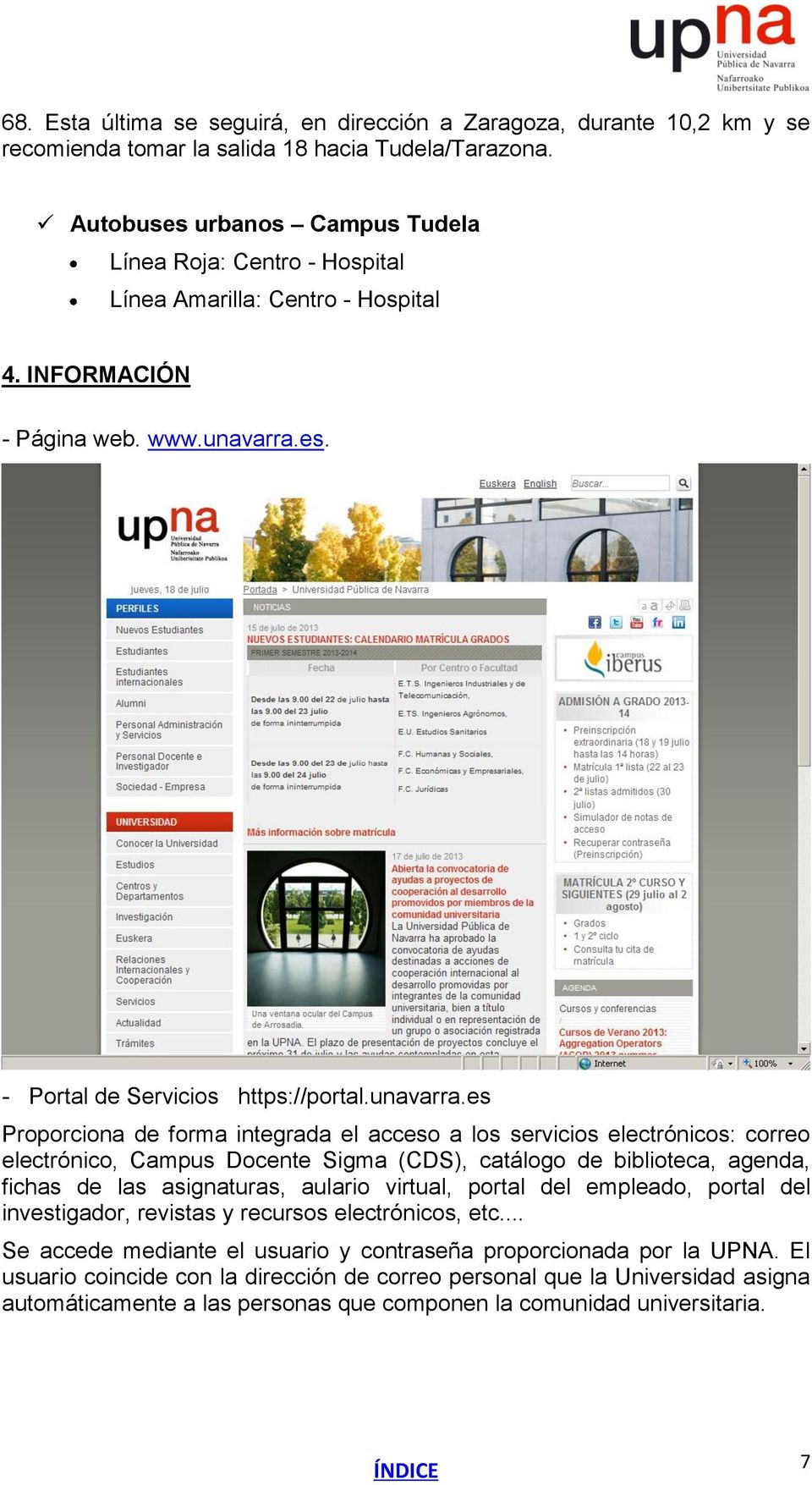 es. - Portal de Servicios https://portal.unavarra.