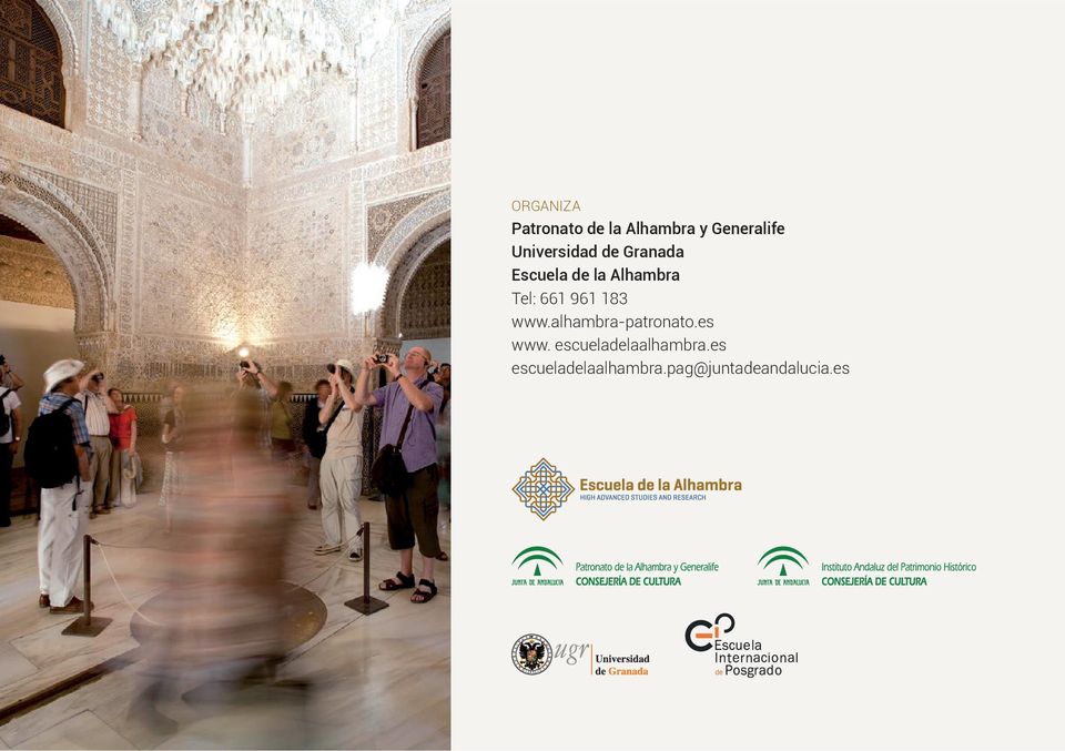 661 961 183 www.alhambra-patronato.es www.