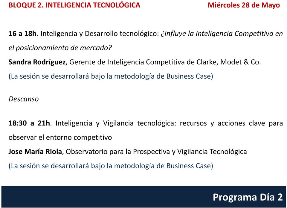 Sandra Rodríguez, Gerente de Inteligencia Competitiva de Clarke, Modet& Co.
