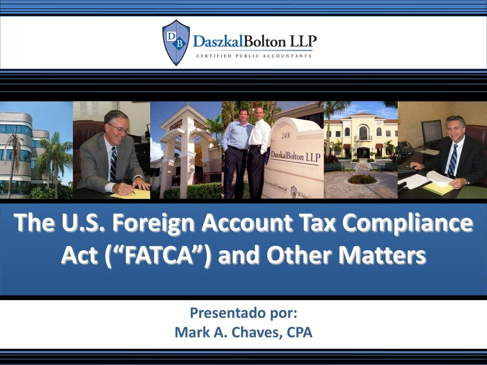 Compliance Act ( FATCA )