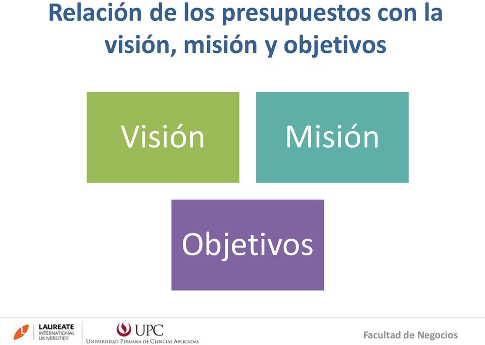 visión, misión y