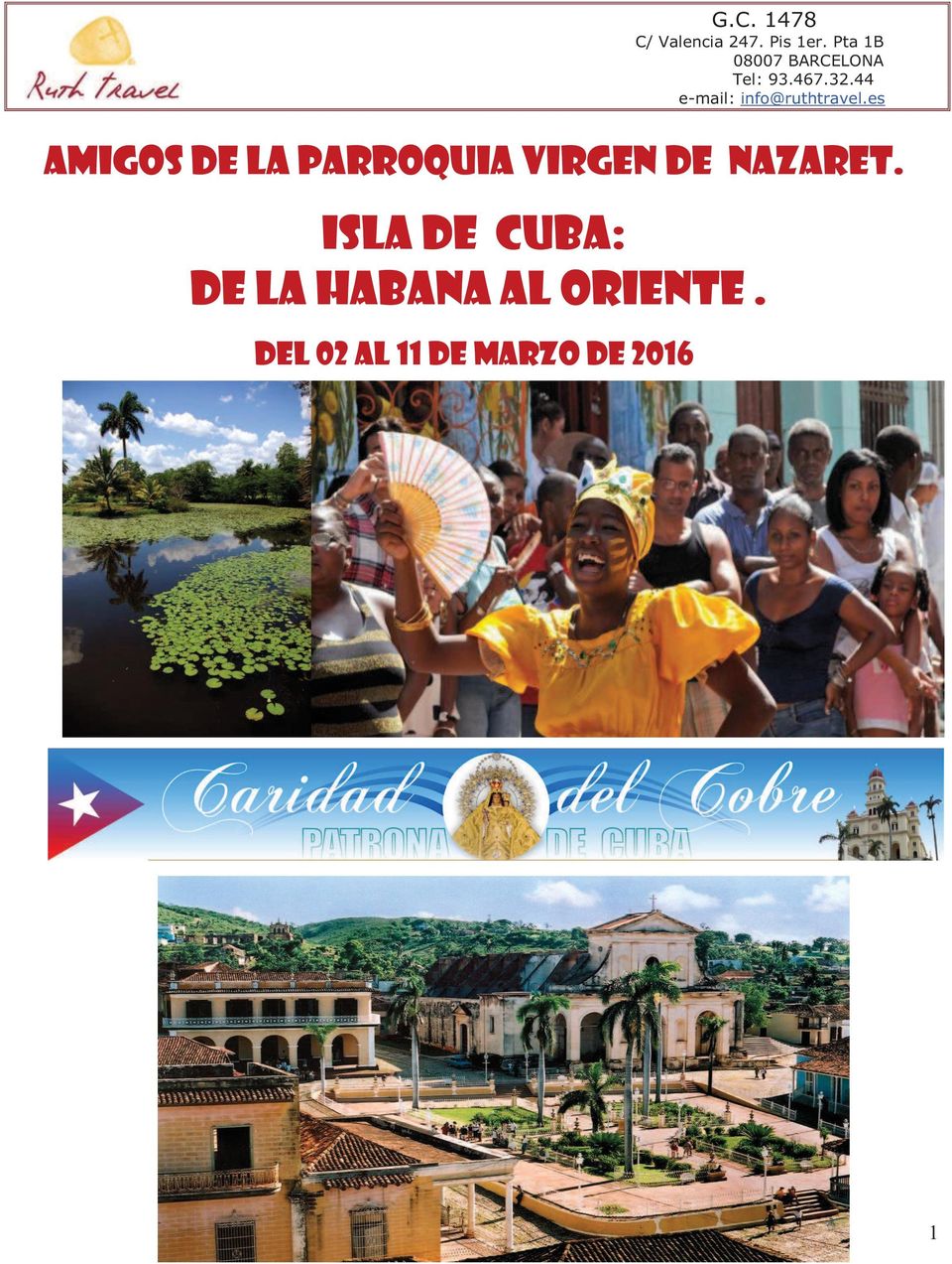 Isla de Cuba: DE LA HABANA AL