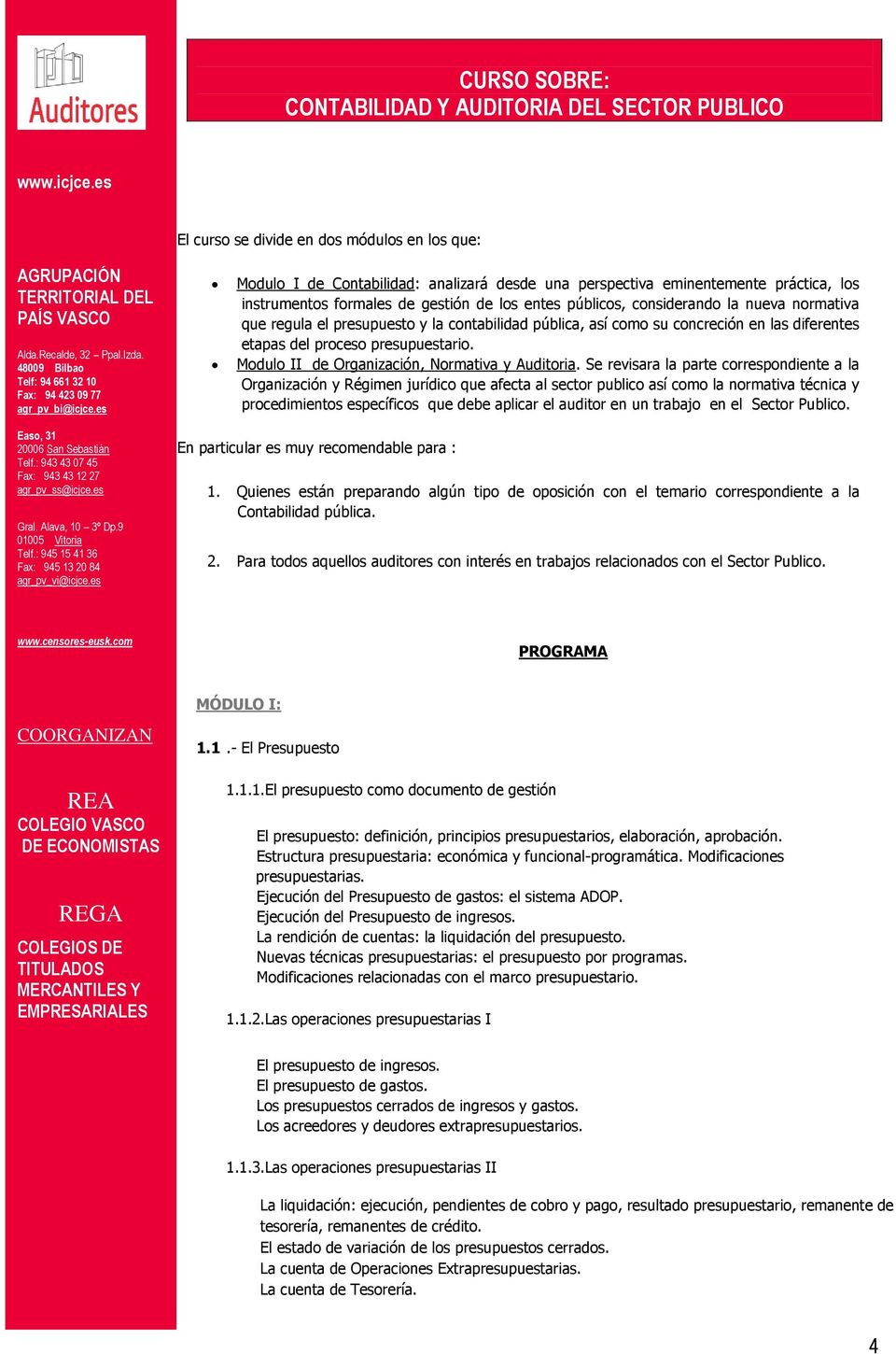 Modulo II de Organización, Normativa y Auditoria.