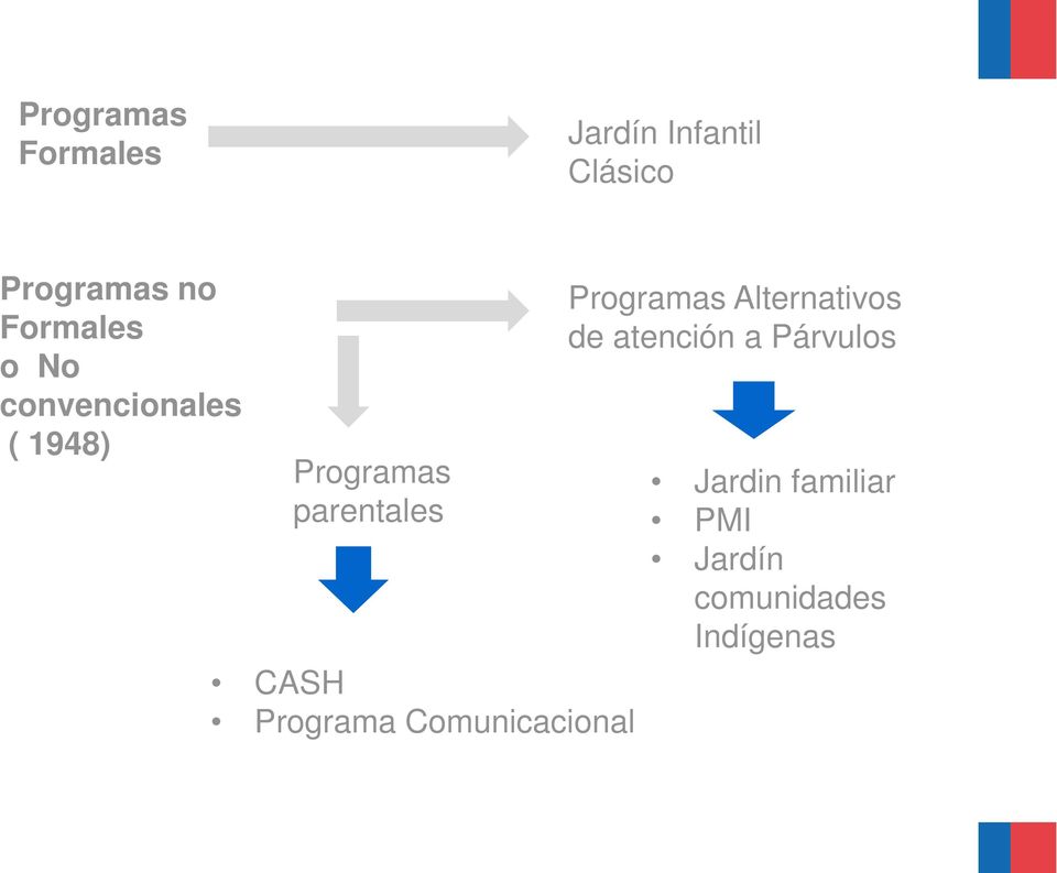 CASH Programa Comunicacional Programas Alternativos de