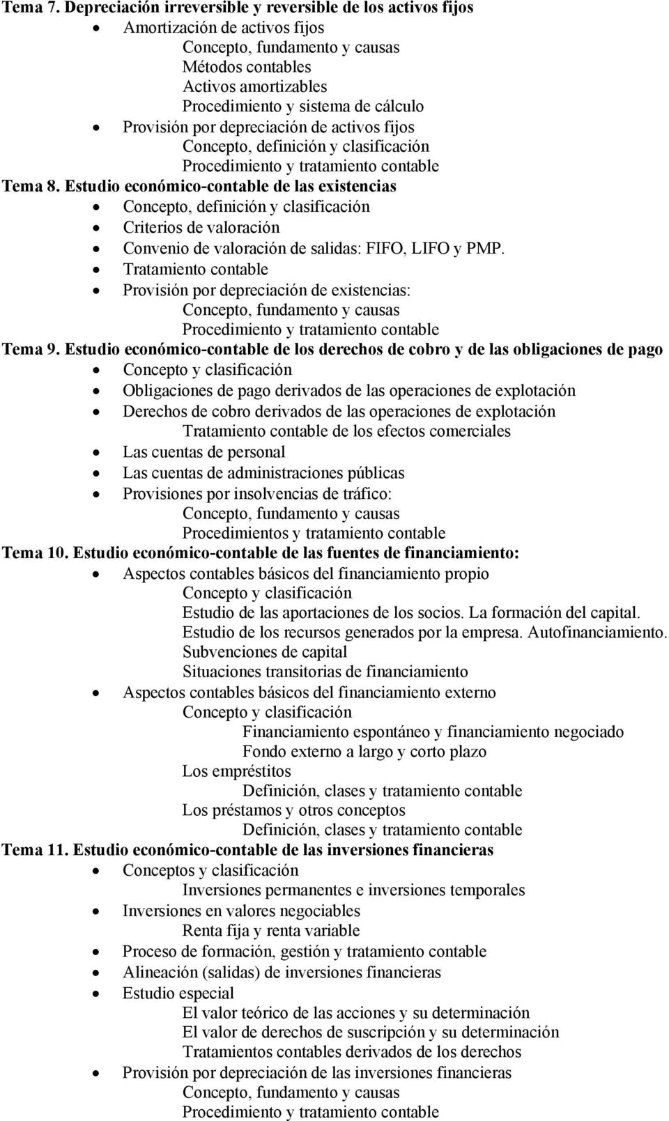 activos fijos Concepto, definición y clasificación Procedimiento y tratamiento contable Tema 8.
