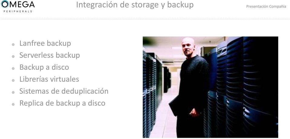 Serverless backup Backup a disco Librerías