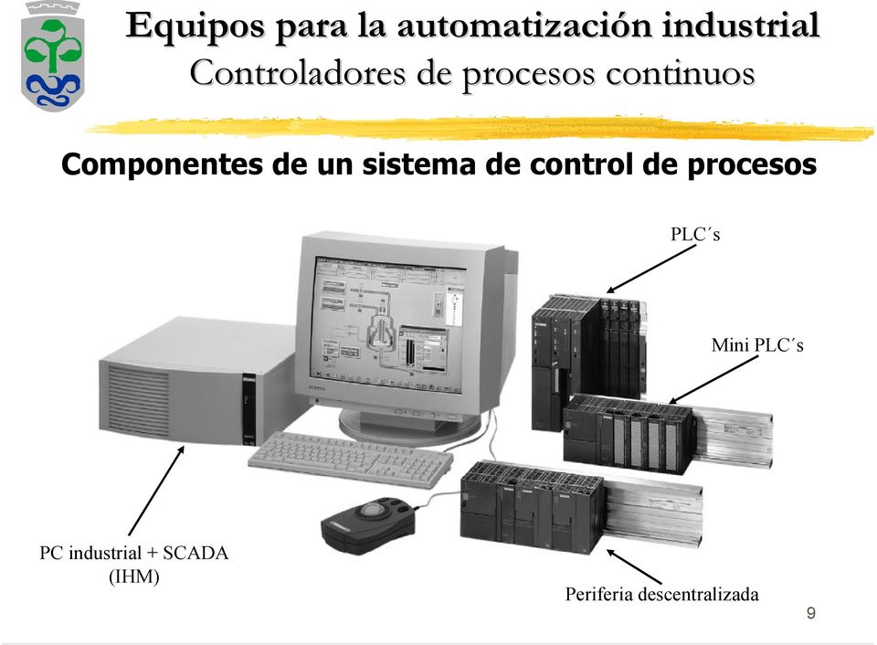 procesos PLC s Mini PLC s PC industrial