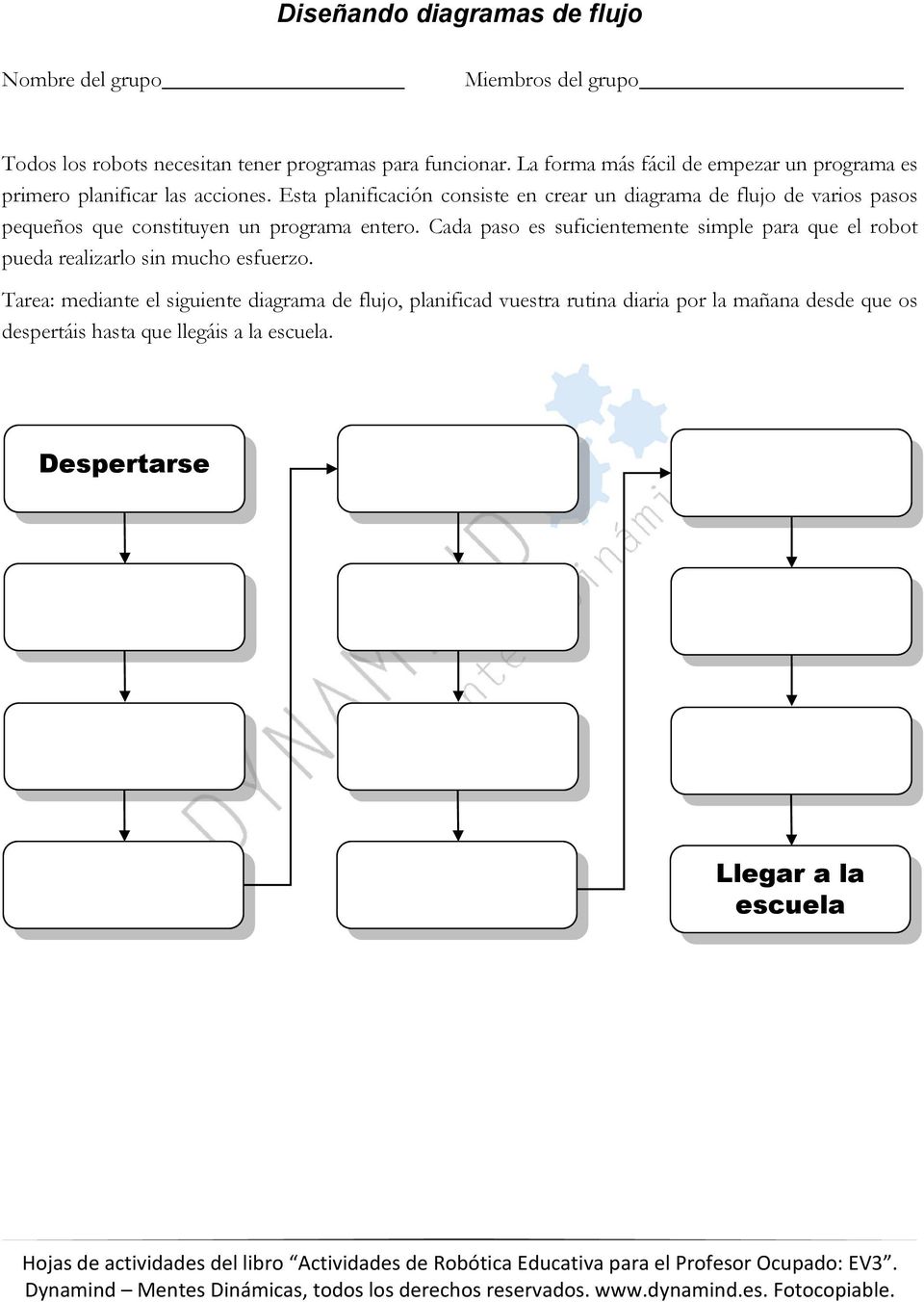 Esta planificación consiste en crear un diagrama de flujo de varios pasos pequeños que constituyen un programa entero.