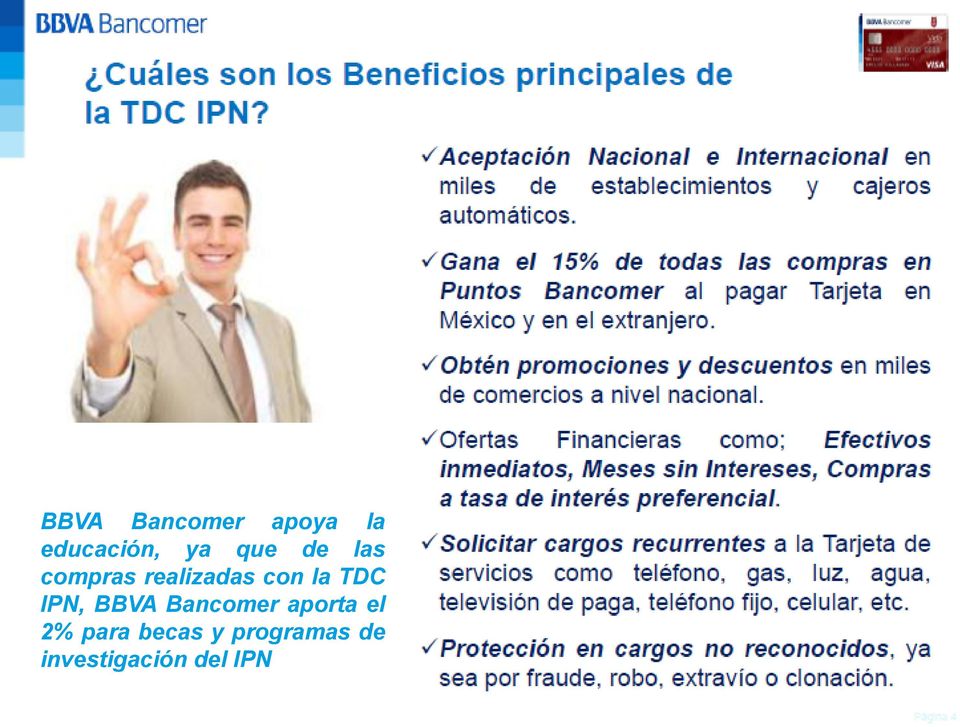 IPN, BBVA Bancomer aporta el 2% para