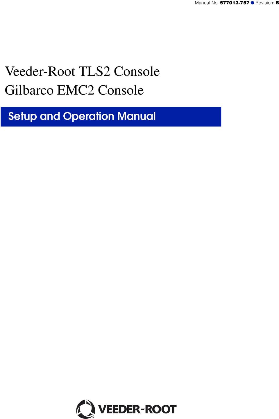 TLS Console Gilbarco EMC