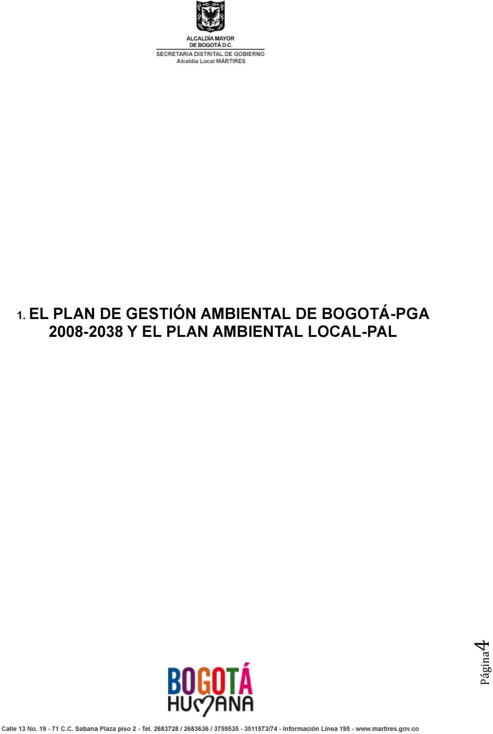 2008-2038 Y EL PLAN