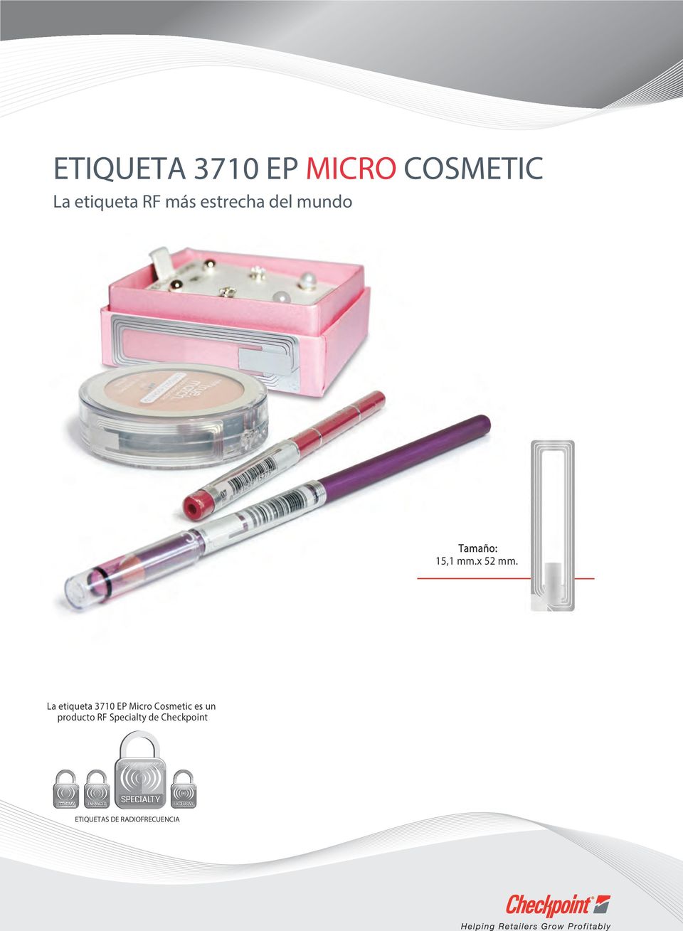 La etiqueta 3710 EP Micro Cosmetic es un producto