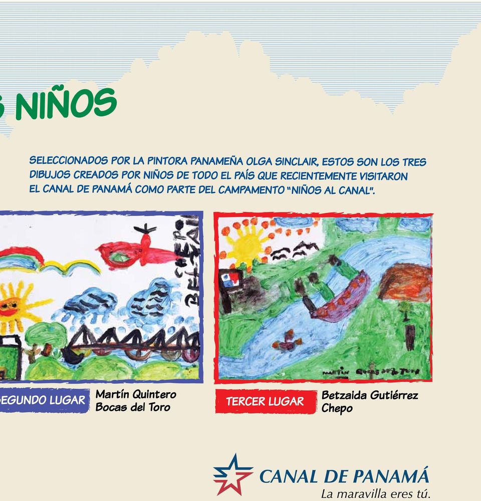 VISITARON EL CANAL DE PANAMÁ COMO PARTE DEL CAMPAMENTO NIÑOS AL CANAL.