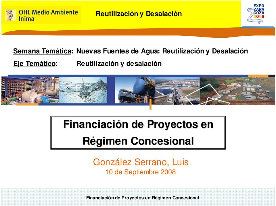Financiación n de Proyectos en Régimen Concesional González