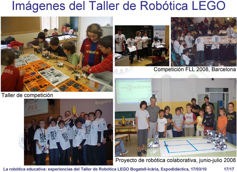 colaborativa, junio-julio 2008 La robótica educativa: