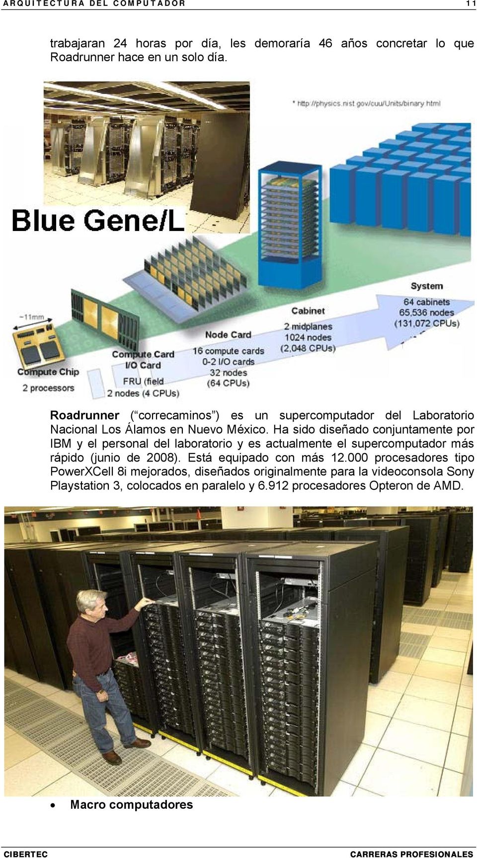 Ha sido diseñado conjuntamente por IBM y el personal del laboratorio y es actualmente el supercomputador más rápido (junio de 2008).