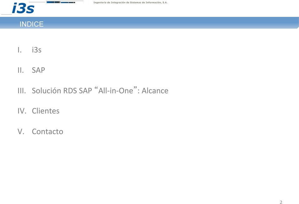 Solución RDS SAP All-