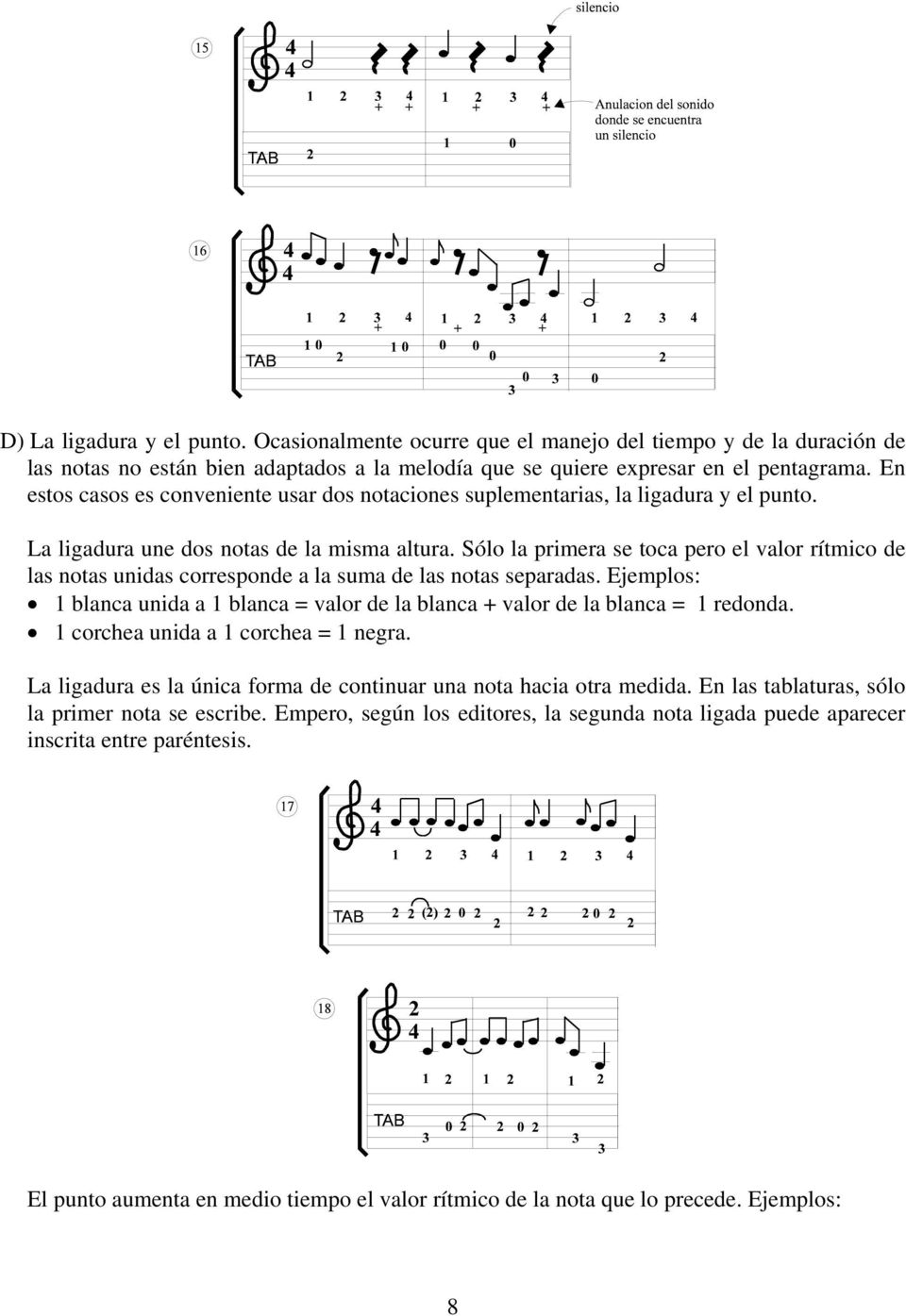Sólo la primera se toca pero el valor rítmico de las notas unidas corresponde a la suma de las notas separadas.