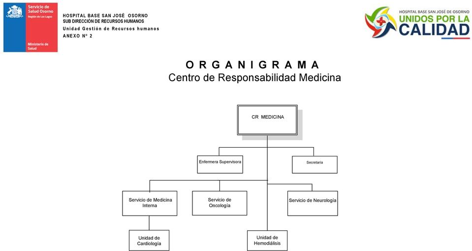 A M A Centro de Responsabilidad Medicina CR MEDICINA Enfermera Supervisora Servicio de