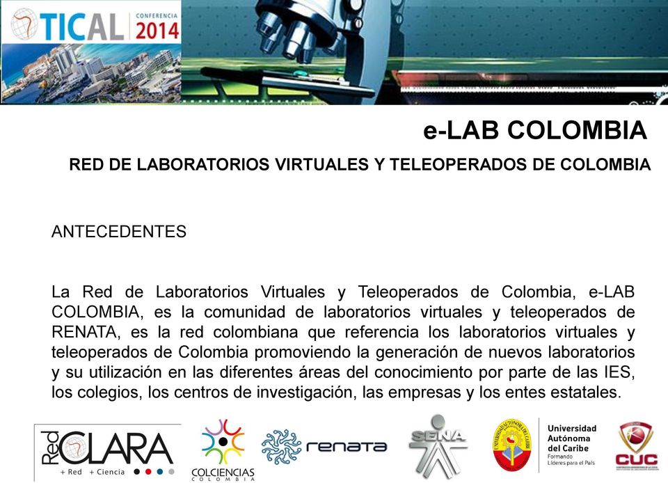 teleoperados de Colombia promoviendo la generación de nuevos laboratorios y su utilización en las diferentes